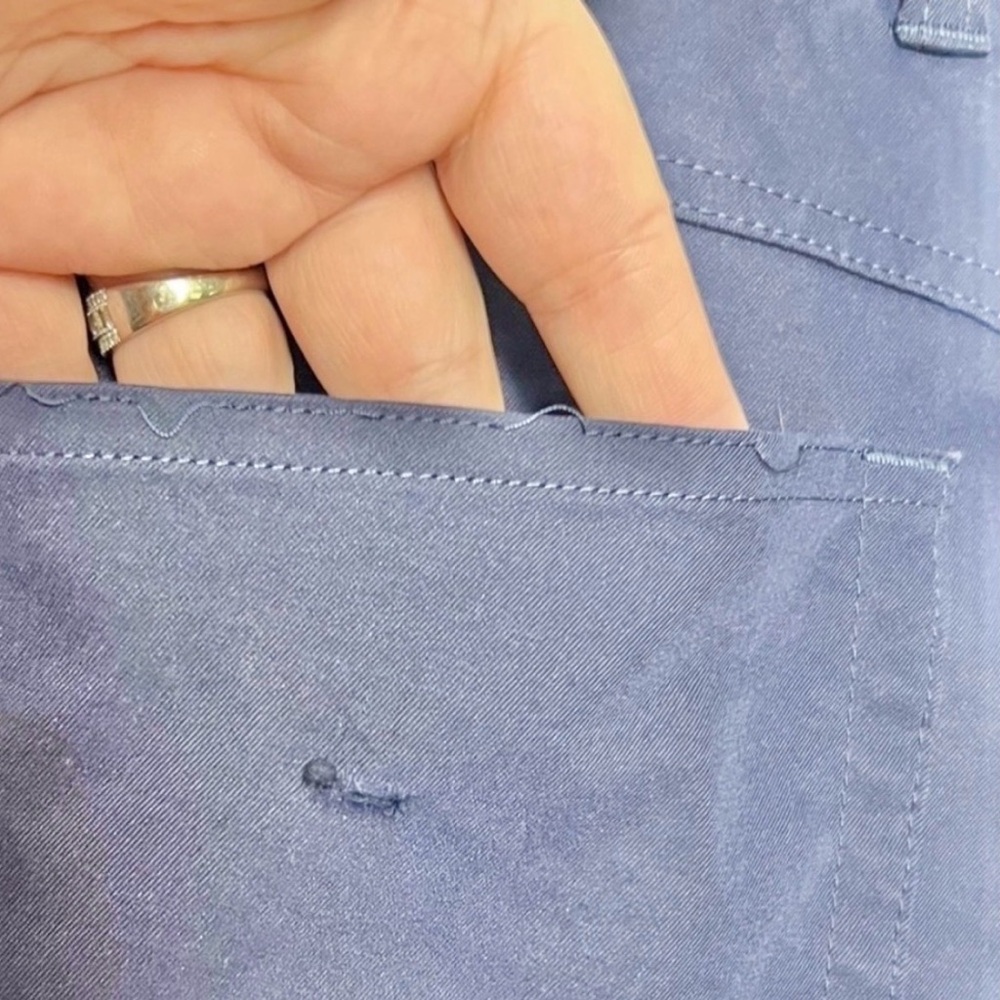 Peter Millar Men's Navy Performance Pants Size 35 - Picture 7 of 8